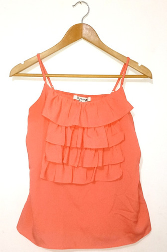 Blusa Coral Talla M Forever21 