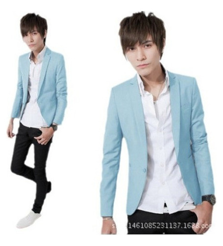 Riv Blazer Informal De Manga Larga For Hombre, Chaqueta [u]