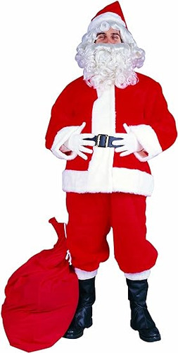 Rg Costumes Traje Papa Noel Para Hombre Talla Grande