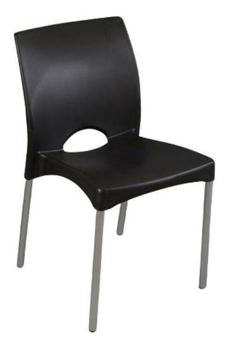 Imagen 2 de 2 de Silla de comedor Garden Life Boston, estructura color negro, 1 unidad