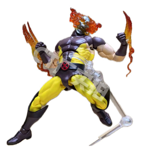 Hellverine Ct Toys Marvel Legends Mafex Wolverine (Usado)