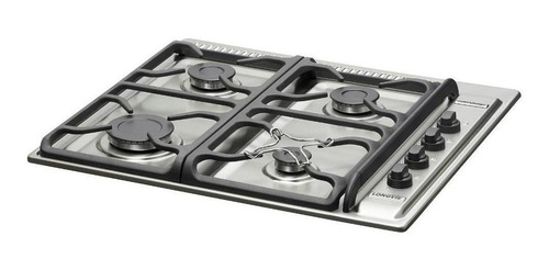 Imagen 2 de 8 de Anafe A Gas Longvie A6600rxf Inox Rejillas De Ventilación Color Acero inoxidable