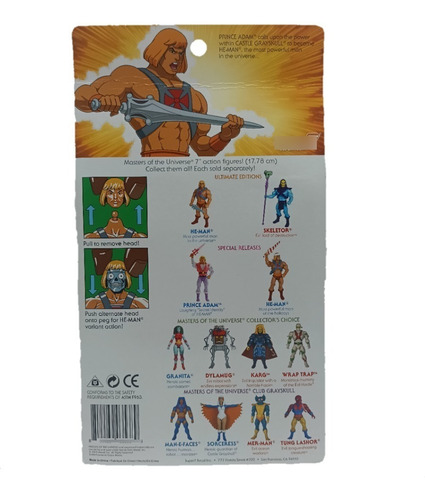 Heman Y Skeletor Exclusivos Super 7 Filmation Motu Ultimate