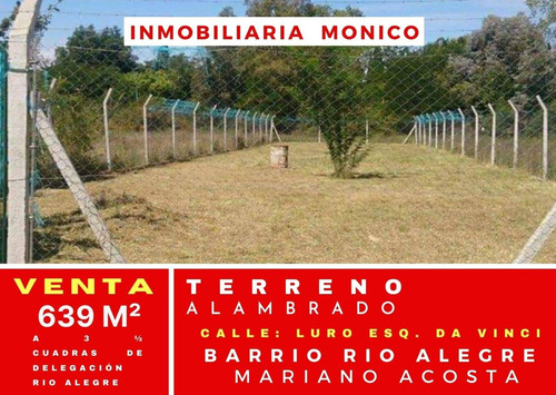 Venta Terreno En Mariano Acosta