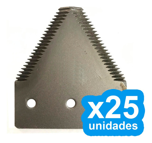 Cuchilla Seccion Para Cosechadora Case Entera 3 Agujeros