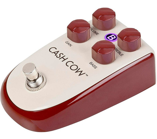 Danelectro Billionaire Bc-1 Cash Cow Pedal De Distorsión Color Rojo