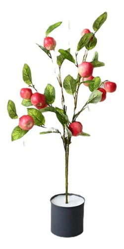 Planta Artificial Frutal Con Maceta