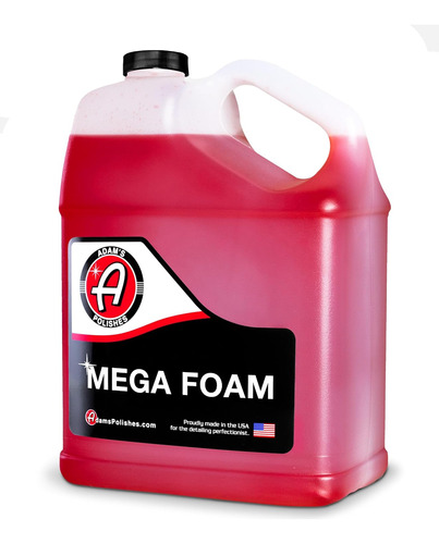 Adam's Mega Foam Gallon  Jabón De Lavado De Coche Ph Mejor 