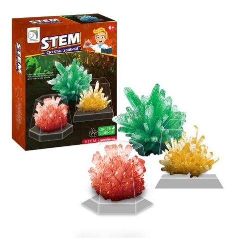 Juego De Ciencia Experimentos Con Cristales, Juego Educativo