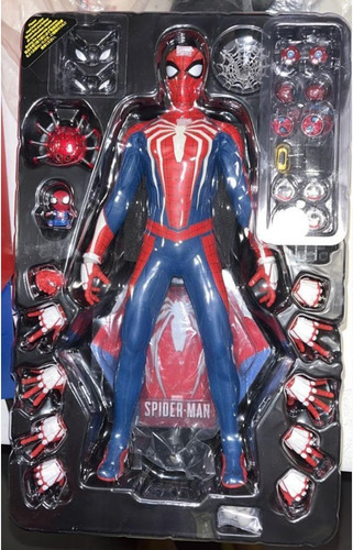 Imagen 4 de 4 de Hot Toys Spiderman Advanced Suit 1/6 Fpx