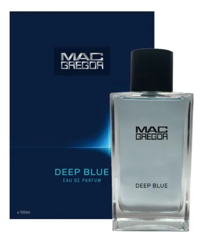 Perfume De Hombre Mac Gregor Deep Blue Fresco Citrico 100ml