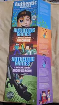Comprar Livro Authenticgames: Vivendo Uma Vida Autêntica, + A Batalha Contra Herobrine Volume 2 + A Batalha Contra Ender Dragon Volume 3 Capa Mole. Editorial Astral Cultural  Em Português, Trilogia Minecraft