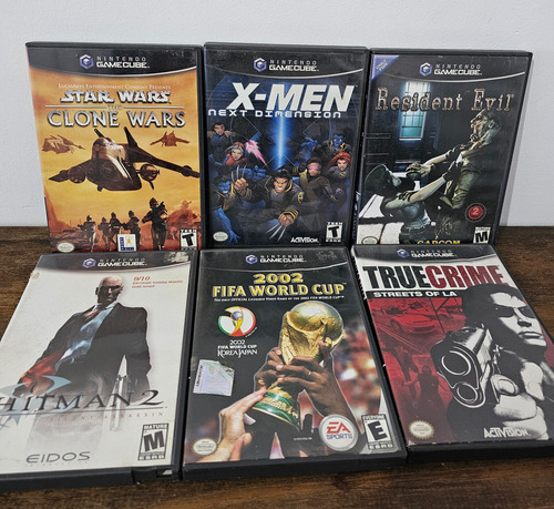 6 Juegos Originales Nintendo Gamecube (Usado)