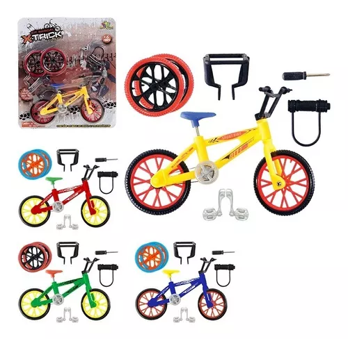 STAHAD 1 Conjunto Bicicleta De Dedo Presentes De Skate Jogo De Bicicleta  Mini Esportiva Brinquedos De Rampa Do Parque De Skate Mini Skates Escala  Liga