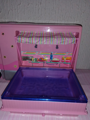Barbie Bús De Fiesta Con Bañera Para Muñecas (para Reparar) (Usado)