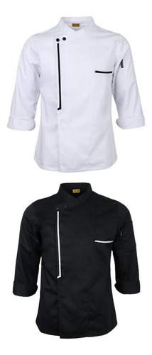 Chaqueta De Chef De Estilo Retro, 2 Uds., Uniforme, Ropa De