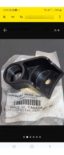 Fixador Trim Manual Jet Sea Doo Antigo