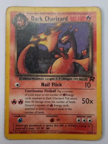 Cartas Pokemon Dark (Escolha Livre) - A