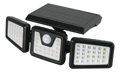 Luminario Solar Led 7 W Sensor Movimiento Volteck 49782 2 Pz