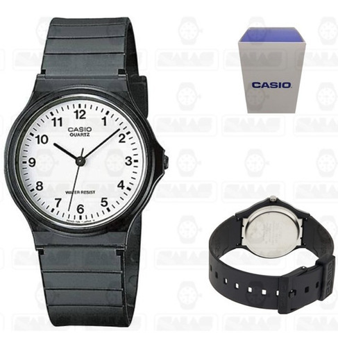 Reloj Casio Mq-24-7 Blcf Unisex Blanco