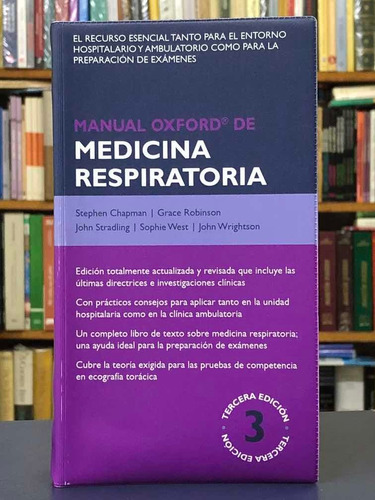 Manual Oxford De Medicina Respiratoria 3ª Ed - Aula Médica