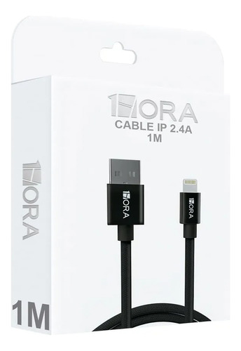 Cable iPhone 2.4a 1m De Nylon 1hora Cab 250