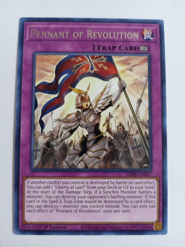 Pennant Of Revolution - Rare    Led8