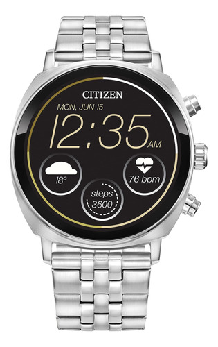 Citizen Cz Smart Pq2 Reloj Inteligente Unisex De 41 Mm Con Y
