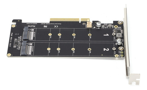 Adaptador Cartão Dual M.2 Nvme Ssd Para Pcie X8 M Disco Rígi