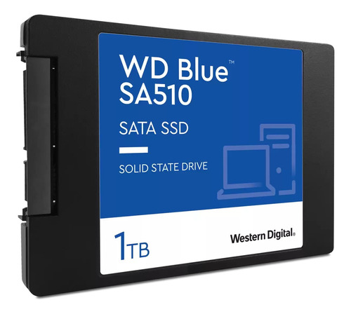 Imagen 3 de 3 de Disco sólido interno Western Digital SA510 WDS100T3B0A 1TB