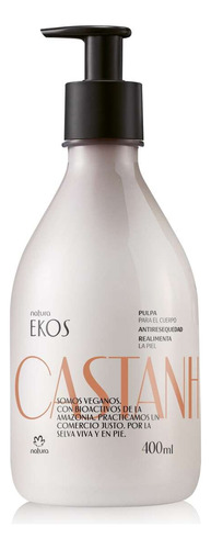 Pulpa Para El Cuerpo Natura Ekos Castaña 400 Ml