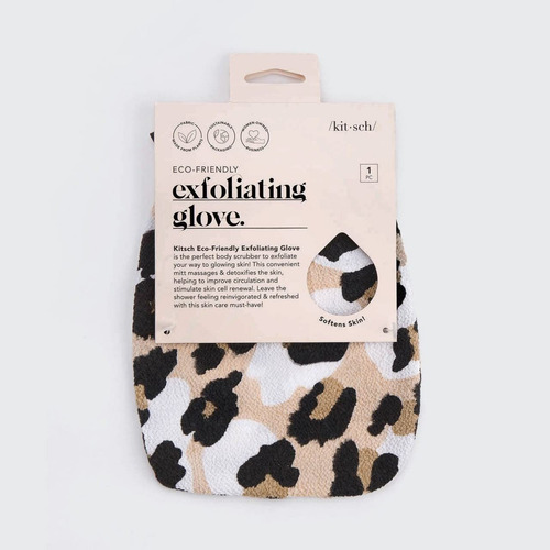 Kitsch Guante Exfoliante Ecológico, Exfoliante Corporal, Eli