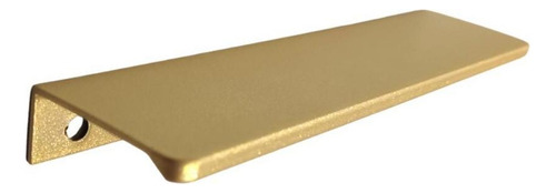 04 Puxador Para Móveis Slim 8015 128mm Dourado