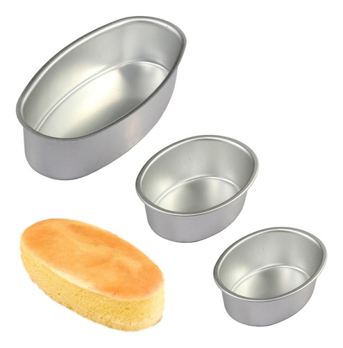 (s) Moldes Para Tartas De Queso Con Forma Ovalada, Moldes An