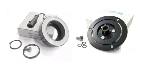 Imagem 1 de 2 de Bobina Magnética E Platô Espelho Do Compressor Motor E-torq