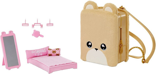 Imagen 5 de 6 de Promo Na! Na! Na! Surprise Mochila 3 En 1 Rosada Or