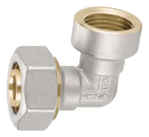 Cotovelo Fêmea Água Eco 16mmx1/2 Multicamada - Emmeti