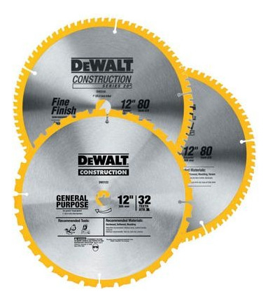 Dewalt Dw3128p5b3 3 Disco De Serra.