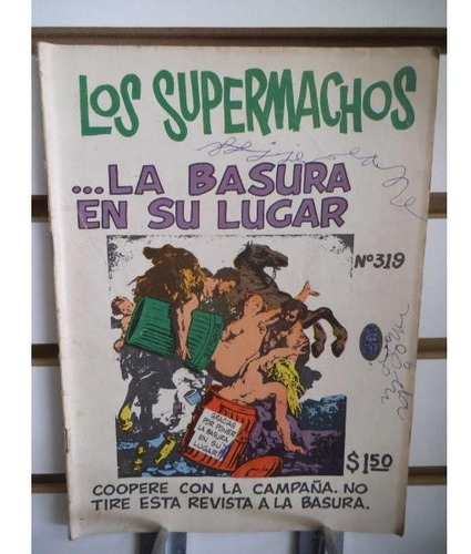 Comic Los Supermachos 319 Editorial Posada Vintage 