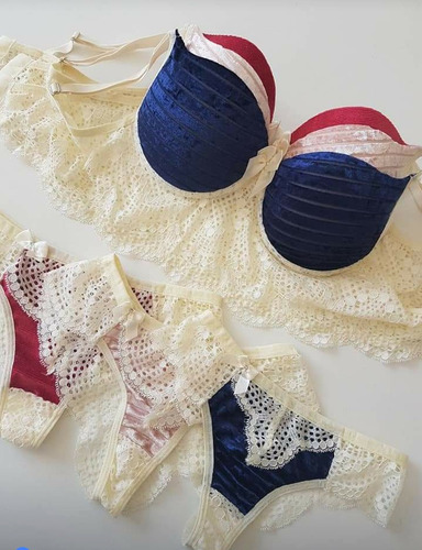 Imagem 10 de 10 de 15 Peças De Lingeries De Luxo Atacado P,m,g,gg