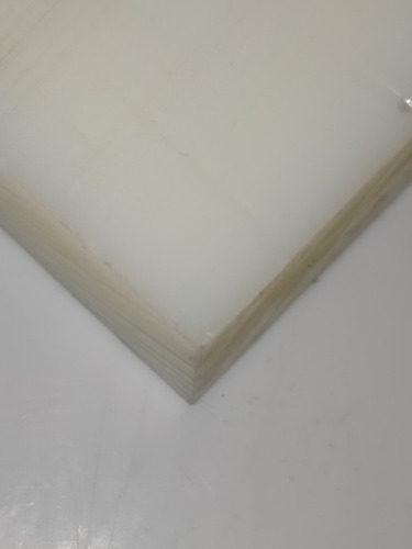 Placa Nylon O Nylamid Natural 3/4 Pulg X 15 Cm X 30 Cm.