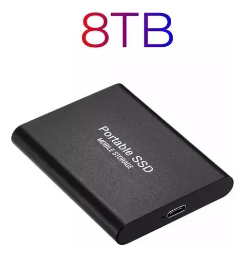 Disco Duro Externo De Ultra Alta Velocidad M.2 8tb