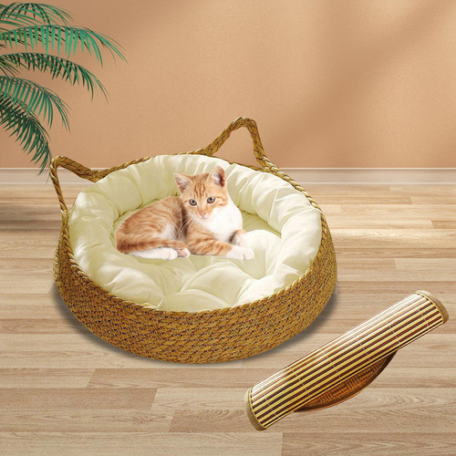 Cama Para Gatos, Cesta, Perrera, Cama Para M 38cmx38cmx13cm