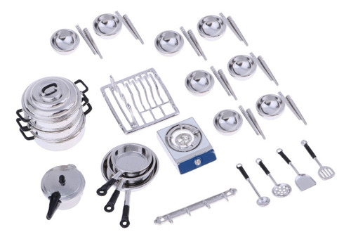 Miniatura Cocina Utensilio De Cocina De Metal Utensilios De