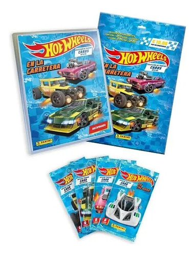 Hot Wheels: En La Carretera Trading Cards Megapack Nuevo