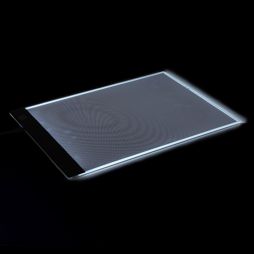 Prancheta De Desenho Led, 1 Peça De Estêncil Artístico, Mesa