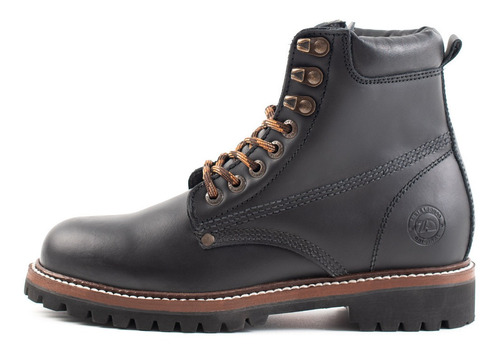 Bota Hombre Hiker Siete Leguas 2413 Café-trabajo-burra-track