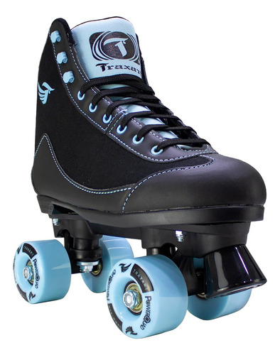 Patins Traxart Quad Powerquad Preto/azul