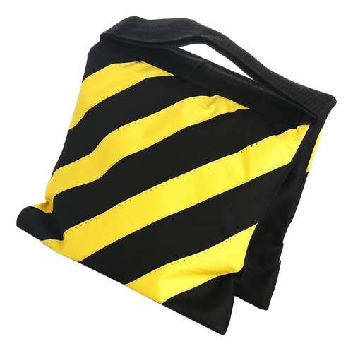 Saco De Areia Tripé Cenário Alforje Design Suporte Amarelo