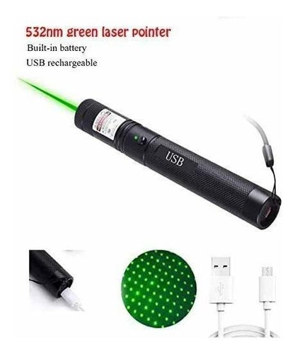 Chalecos Linterna Led Multifunción Verde, Linterna Usb Rec